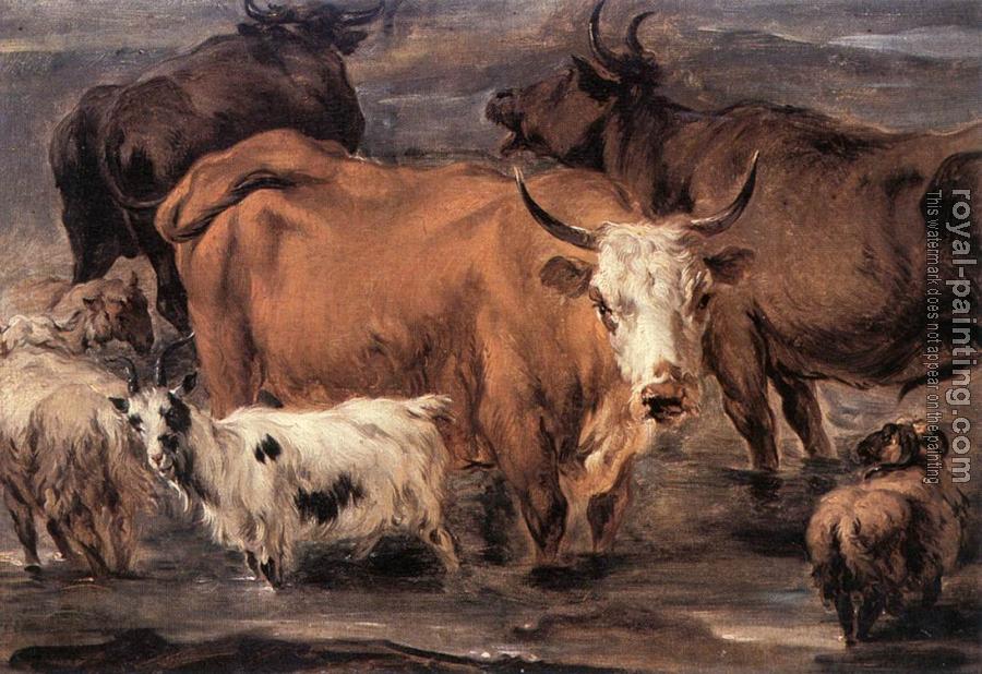 Nicolaes Berchem : Animal Study